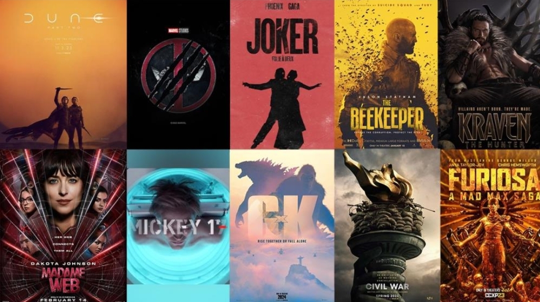 2 Për çdo preferencë, lista e filmave që publikohen në 2024